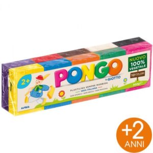 Pongo Panetto Gr. 500 10 Colori Ass