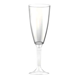 Bicchiere Plastica Flutes      Cc 120 Pz 10 Goldpl