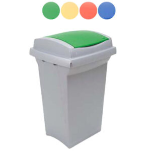 Bidone Recycling Giallo        L 50 43x39 H 68 Ics