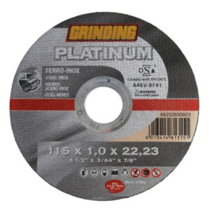 25 Pezzi Disco Abrasivo Fe/in Tw/platinum 115x1