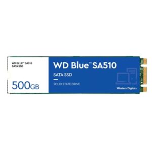 Solid State Disk Ssd-solid State Disk M.2(2280)500gb Sata3 Wd Blue Wds500g3b0b Read:560mb/s-write:530mb/s
