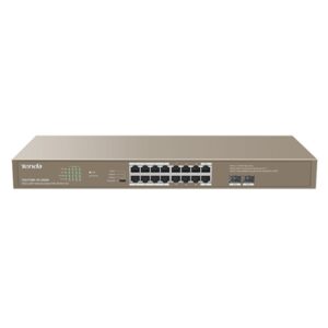 Networking Switch 16p Ge Poe+2p Sfp Tenda Teg1118p-16-250w