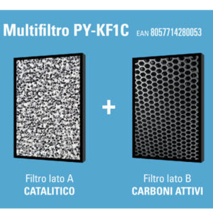 Purificatori D'aria Multifiltro Purify Py-kf1c Per Serie K: Comprendente Filtro A Carboni Attivi + Filtro Catalitico