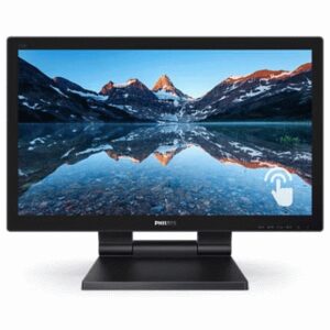 Monitor Multi Touch Monitor Smooth-touch Philips Lcd Led 21.5" Wide 222b9t/00 1ms Softblue Mm Fhd 1000:1 Black Vga Dvi Hdmi Dp Usb3.1 Ves Fino:30/04