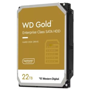 Hard Disk Hard Disk Sata3 3.5" Enterprise 22000gb(22tb) Wd221kryz Wd Gold 512mb Cache 7200rpm
