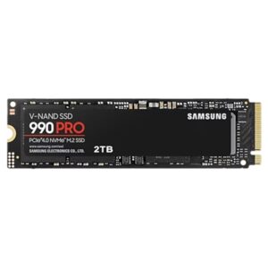 Solid State Disk Ssd-solid State Disk M.2(2280) 2000gb(2tb) Pcie4.0x4-nvme2.0 Samsung Mz-v9p2t0bw Ssd990pro Read:7450mb/s-write:6900mb/s
