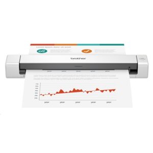 Scanner Scanner Brother Ds-640 Portatile A4 600x600 15ppm Autoalimentato Tramite Usb Fino:31/05