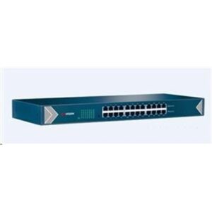 Networking Switch 24p Lan Gigabit Hikvision Ds-3e0524-e(b) 48gbps 240 Vac 18w - Unmanaged