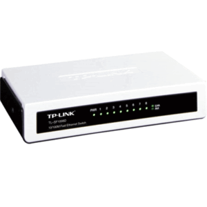 Networking Switch 8p Lan 10/100m Tp-link Tl-sf1008d Desktop -garanzia 3 Anni-