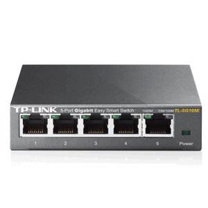 Networking Switch 5p Lan Gigabit Tp-link Tl-sg105e Easy Smart Igmp Snooping