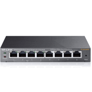 Networking Switch 8p Lan Gigabit Tp-link Tl-sg108pe Easy Smart 4p Poe Igmp Snooping