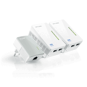 Networking Wireless Powerline 500m Wireless Extender Tp-link Tl-wpa4220t-kit(kit 3pcs)incl. 2pcs Tl-wpa4220 + 1 Tl-pa4010 - Garanzia 3 Anni-