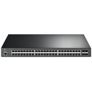 Networking Switch 48p Lan Gigabit Poe+ Tp-linktl-sg3452xp Jetstream L2+ 4p 10ge Sfp+