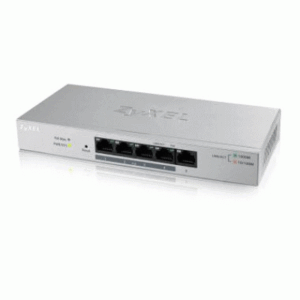 Networking Switch 5p Lan Gigabit Zyxelgs1200-5hp-eu0101f/gs1200-5hpv2-eu0101funmanaged Plus (4p Poe