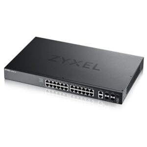 Networking Switch 24p Gigabit + 2p 10gbe Mg +4p 10 Gigabit Sfp+ Zyxel Xgs2220-30-eu0101f Layer 3 Stackable - Rack Fino:31/03