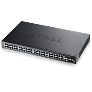 Networking Switch 48p Gigabit +2p 10gbe Mg+4p 10 Gigabit Sfp+ Zyxel Xgs2220-54-eu0101f Layer 3 Lite Stackable - Rack Fino:31/03