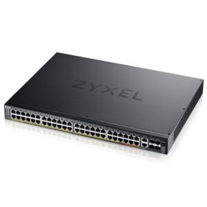 Networking Switch 48p Gigabit Poe +2p 10gbe Mg Poe+4p 10 Gigabit Sfp+ Zyxel Xgs2220-54fp-eu0101f Layer 3 Lite Stackable - Rack Fino:31/03