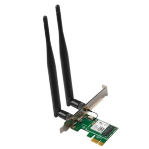 Networking Wireless Scheda Di Rete Pcie Tenda E30 2 Ant.5dbi Ext. Fino:31/12