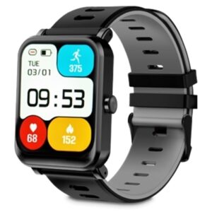 Smartphone Smart Watch Wireless Atlantis Sm60-f14p Pro Supp.bluetooth 5.0- Display Touch Screen Tft Colori 1.69"(240x285dpi) Peso 42g