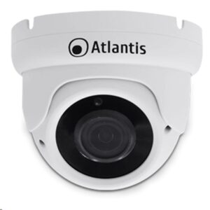 Videosorveglianza Ip Videocamera Ip Atlantis A11-ux914a-dp Poe Domebianca-5mp-ip66 Cmos1/2.8"-ottica Fissa 3.6mm-ir Cut-fino A 10mt