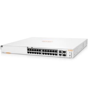 Networking Switch Jl807a Aruba Instant On 1960 24 X 10/100/1000 (poe 370w) +2 X 10gb Baset + 2 X 10gb Sfp+ Lifetime Warranty Fino:07/05