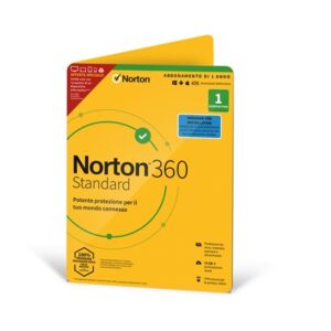 Software Norton 360 Standard 2020 Tech Bench Brevi Attach -- 1 Dispositivo (21422613) - 25gb Backup