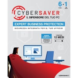 Software Cybersaver Box - Expert Protection - Small Office 1x Server + 6x Client (csep12iso6b) Fino:30/04