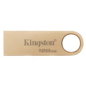 Memorie Flash Flash Drive Usb3.2 128gb Kingston Dtse9g3/128gb Ultra Slim Metal Case Gold Read:220mb/s