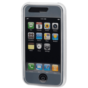 Smartphone Custodia X Apple Iphone3g - Bianca A/iphsc-2w In Silicone