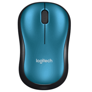 Mouse Mouse Logitech Retail M185 Wireless Ottico Nero/blu Usb P/n 910-002236