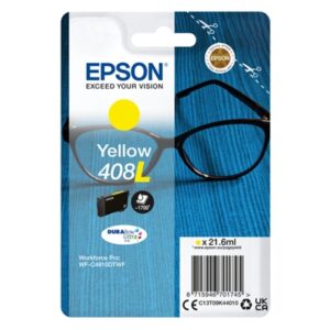 Materiali Di Consumo Cartuccia Epson 408l "occhiali" C13t09k44010 Giallo X Wf-4810dtwf 1.700pag.
