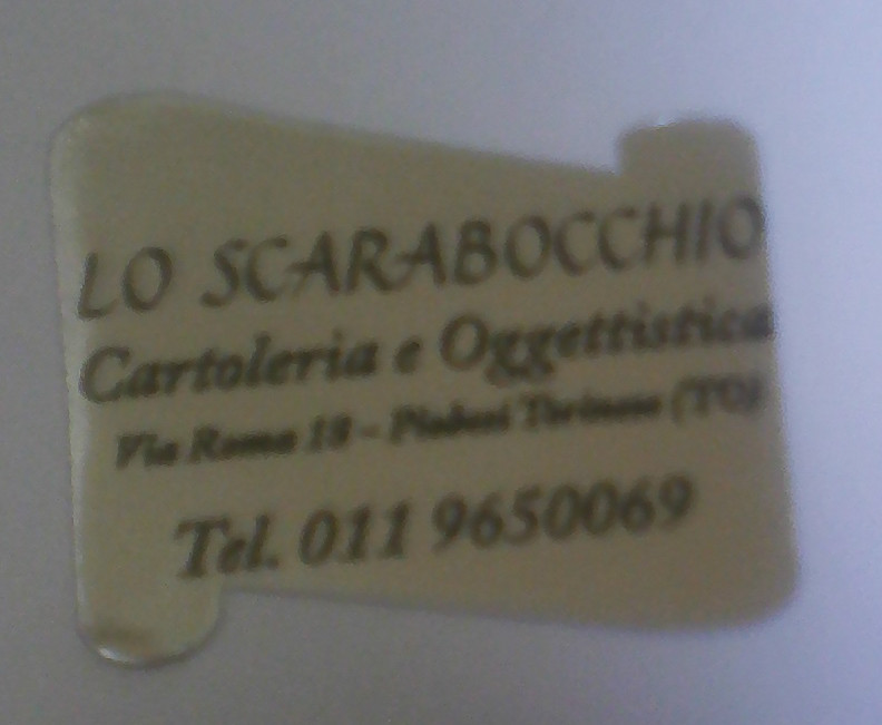 Lo Scarabocchio etichette