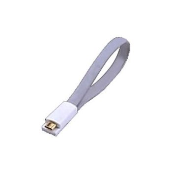 CAVO USB-MICRO USB PER SMARTPHONE E TABLET ATLANTIS P019-UMC-GY-0.2- COLORE GRIGIO 0.2MT- CONTATTI MAGNETICI-EAN: 8026974016825